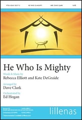 He Who Is Mighty SATB choral sheet music cover